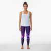 Pantalon actif abstrait ultraviolet néon lumières Leggings Legging Gym Sport Jogger sportif femme femme