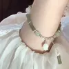 Link-Armbänder im chinesischen Stil, Bambus-Gelenk-Lilien-Blumen-Armband für Frauen, einzigartiges, exquisites, handgefertigtes, verstellbares Party-Schmuck-Geschenk