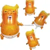 Andere Partyzubehör für Veranstaltungen, Ups, 44 x 58 cm, 23 Zoll, Angry Baby Trump-Luftballons, Cartoon-Aluminiumfolie, glänzend, Donald-Spielzeug, Pinata-Gag-Geschenke, I Dhlma