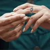 Clusterringen Minimalistische Hartring Holle Midi Statement Sieraden Huwelijkscadeau voor vrouwen Edgy vitaliteit