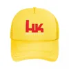 Ball Caps Heckle My Koch Gun Mesh Baseball Men Women Outdoor Trucker Worker Cap Hat Breathable Snapback Dad Winter