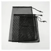 Storage Bags 50pc Black White Mesh Bag Polyester Bundle Pocket Drawstring Packing Underwear