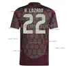 Fans Player Versione 2024 Maglia da calcio Messico Casa Trasferta RAULCHICHARITO LOZANO DOS SANTOS Club Maglia da calcio Kit per bambini H.LOZANO Uomo Imposta uniformi