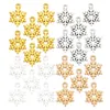 Ciondoli 30 pz 4 colori fiocco di neve per collana perline pendenti accessori gioielli fatti a mano fai da te 19 14mm L513