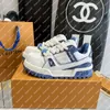 Explosion NUOVI uomini Donna 1ACRLE Trainer Maxi Sneaker versione oversize design linguetta imbottita loghi in gomma lacci in tessuto spesso Blu cielo Suola in gomma perline