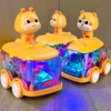 Jouet Press Go Gear pour bébés de 1, 2 et 3 ans, cadeaux d'anniversaire, voiture à inertie lumineuse, jouets pour enfants, garçons et filles, nouvelle collection