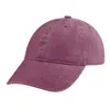 Berets spadkobierca Kitty Domena Cattington Cowboy Hat Custom Cap Visor Men Baseball Women's Women's