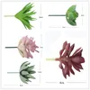 Decoratieve bloemen 5 stuks kunstmatige nep massaal vetplanten geen vervaging kunsthars plant tuin regelen decoratie accessoires