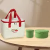 Stoviglie per la casa Lunch Box Magazzino di grande capacità Forno a microonde con coperchio Gel di silice Tazza d'acqua Forniture per bar da cucina