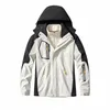 Damen-Drei-in-E-Jacken Abnehmbarer Fleece-Liner Zweiteilige Outdoor-Jet-Ski-Schnee-warme Parkas Herren-Bergsteiger-Skianzug T7jh #