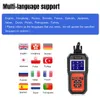 Konnwei KW480 OBD2 -skanner för BMW -bilar OBD 2 ABS -krockkudde SRS Oil Rest Full System Diagnostic Tool Battery Match E38 E46