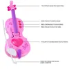 Party Dekoration Simulation Kinder Violine Spielzeug Musikinstrumente Lernen Pädagogische Weihnachtsgeschenke für Kinder Mädchen