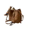 디자이너 럭셔리 패션 크로스 바디 백 스노우 패션 버킷 가방 2023 다목적 서양 스타일 One Shoulder Crossbody Womens Bag