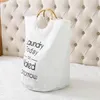 Foldable Laundry Baskets Organizer Cotton Linen Dirty Clothes Storage Basket Foldabling Hamper Baby Children Toy 240319