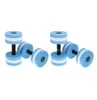 Whole 4PCS Blue Water Aerobics Dumbbell Aquatic Barbell Aqua Fitnessプールエクササイズ7294799