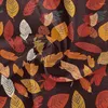 テーブルクロス秋の秋のイラスト円形カバー印刷されたレーステーブルクロス家庭装飾ダイニングキッチン60 "直径
