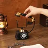 Amerikan Retro Telefon Süsleri Ev Oturma Odası Şarap Dolabı Dekorasyon Bar Atışları Nostaljik Telefon Modelleri