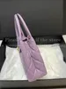 12A All-New Mirror Quality Designer Mini Shopping Bag Womens Calfskin Evening Quilted Bag Luxurys Handle Handbags Purple Purse Crossbody Shoulder Chain Bag With Box