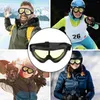 Óculos de esqui ao ar livre óculos à prova de vento neve motocicleta equitação snowmobile patinação snowboard para homens