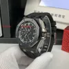 JF Chronograph 26176 Men's Watch 42mm Alloy Titanium Movement 26406 APS 26205 Automatiska designers Time Superclone Mechanical Series Steel Carbon Fiber 991 178