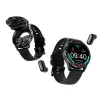 Watches GEJIAN X7 Headset Smart Watch TWS Two In One Wireless Bluetooth Dual Headset Call Health Monitor Sport Music Smartwatch 2023 New