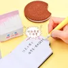 Creative Cookie-Shaped Pocket Notebook Small Notepad Student Memo Travel Record Book