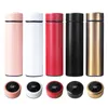 Water Bottles Smart Lid Bottle Stainless Steel Intelligent Thermos Cup Temperature Display Vacuum Portable Led Sn Soup Coffee Insation Dhgip