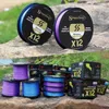 Sougayilang Super Strong 12 pasmów Pleciona linia połowowa X12 PE Linia 350M 550M Multifilament Strashing Liness -odporne na linie połowowe 240315