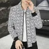 Bomber Giacca da uomo Spring and Autumn Men's Coat 2024 Nuova Trend coreano Fi Slim Trend Casual Plaid Temperament Giacca da uomo Abbigliamento da uomo G95Q#