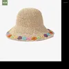 Ampla borda chapéus verão moda chapéu de palha mulheres dobrável grande praia sol chapeau femme proteção uv boné sunhat gorras viagem