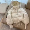 Coat Designer Womens Puffer Jackets Winter Fashion Parkas Coats Classic Letters Brodery Huva Down Jacket Woman High Quality Outerwear