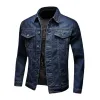 Jeansjas voor heren Blauw Herfst Slim Fit Denim jassen Heren Goedkope prijs Stijlvol Designer Vintage Cowboy Losse winterbovenkleding Laag K5bK#