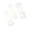 Hooks 100pcs PVC Slot Hole Adhesive Hang Tabs Tag Hook Merchandise Package Box Bag Peghooks Display