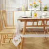 Table Cloth 0.13MM Transparent With Lace Edge Waterproof Oilproof Kitchen Dining Cover Durable PVC Decorative Tablecloth