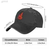 Ball Caps Red Flame Baseball Cap Fire Running Hippie Hot Koop Gewassen Trucker Hoed Paar Vrouwen Casual Custom Snapback Cap 24327