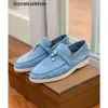 Loro Piano Lp Lorospianasl Summer Mens Sneakers Shose Shoes обувь джентльмены Charms Loafers Low Top Soft Cow Leath