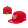 Unisex Baseball Dodgers Fitted Size Hats SX Snapback Hats World Series White Hip Hop SOX Sport Caps Chapeau Stitch Heart size 7-8