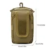 Bags 1000D Tactical Molle Pouch Belt Waist Pack EDC Tool Bag Purse Mobile Phone Case Hunting Compact Bag Camping Pack