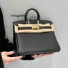 Totes Women Handbag BK L Is Suitable for Genuine Leather Lychee Patterned Togo Leather Womens Leather Locks Fashionable Large