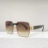 Designer Sunglasses for Women Luxury Oversized Sunglasses Sun Glasses men Frameless Beach Sun Protection Shades 662F