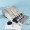 Sac à dos pour femmes, sacoche pour ordinateur portable, tablette, PC, housse pour Macbook, iPad, Chromebook, fourre-tout à bandoulière, étui pour ordinateur portable