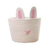 Storage Bags Easter Basket Buckets For Kids With Ear Egg Gifts Girls Baby Children