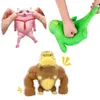 Nieuwe Grote Giant Sponsachtige Squishy Fidget Orang-oetan Antistress Elastische Aap Grappige Gorilla Stress Games Knijp Speelgoed Voor Kinderen