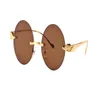 nouvelles lunettes de soleil rondes en bois de mode pour hommes femmes lunettes de corne de buffle styles d'été lunettes de soleil en bois de sport pour hommes avec boîte case7998326