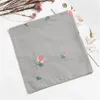 Bow Ties DIY Handkerchief Embroidery Set Crafting Art For Adults Beginners Floral Hankies Needlework Crafts Handcrafts