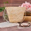Shoulder Bags 1PCS Ladies Rattan Grass Small Bag Women Cute Can Be Fitted With Mobile Purse Crossbody