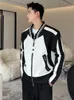 Luzhen Style coréen vestes tendance hommes printemps tendance hauts Fiable persalité vêtements masculins Cardigan à fermeture éclair 2024 nouveau 52a68f i86t #