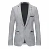 new Arrival Mens Blazer Jacket Suit Wedding Prom Party Slim Fit Smart Casual Suit Men Jacket Busin Men Suit Jacket F8nh#