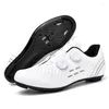 Cykelskor 2024 MTB Vägcykel Sneakers Cleat Non-Slip Men's Mountain Cykling Cykel SPD Skodonhastighet