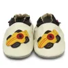 Carozoo macio pele de carneiro couro bebê menina sapatos sola criança infantil chinelos meias interiores unisex botas bebe 240313